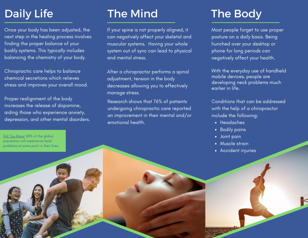 A Better Back Brochure - Improve your health with an aligned spine